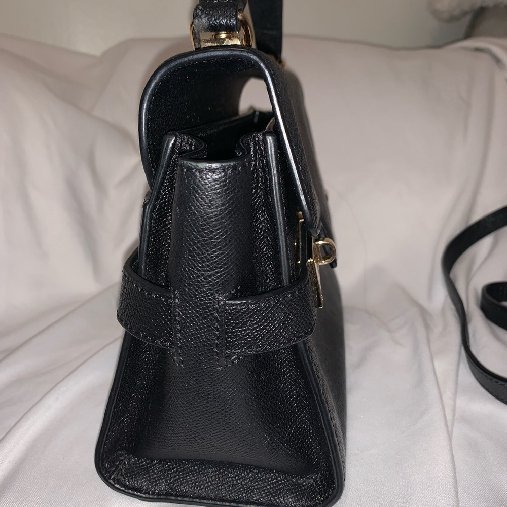 FIRM HENRI BENDEL BLACK SATCHEL - Picture 5 of 13